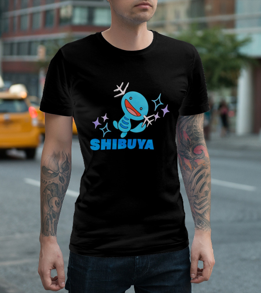 Wooper Shibuya Pokemon Center Sparkles T-Shirt