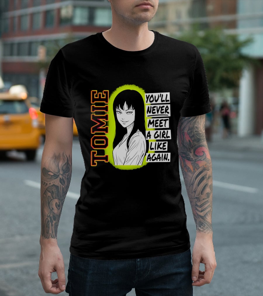 Tomie You'll Never Meet A Girl Like Me Again Junji Ito T-Shirt