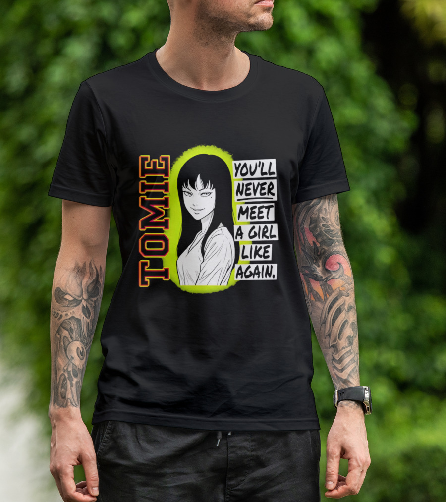 Tomie You'll Never Meet A Girl Like Me Again Junji Ito T-Shirt