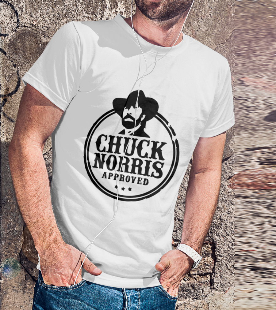 Chuck Norris Approved Cowboy Seal T-Shirt