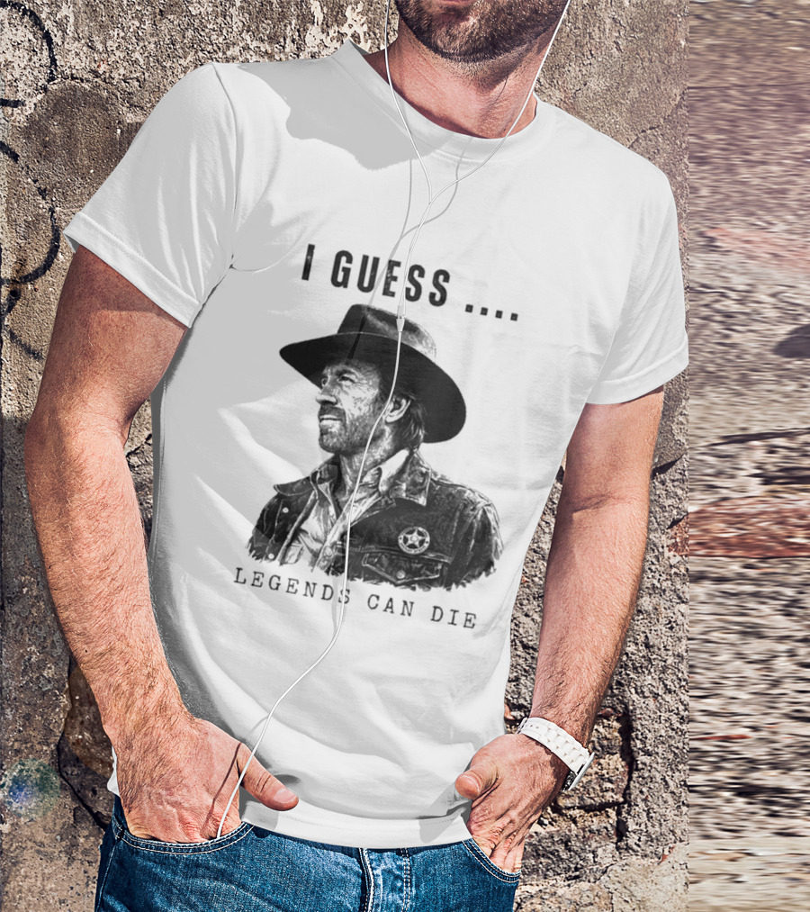 I Guess Legends Can Die Rugged Cowboy T-Shirt