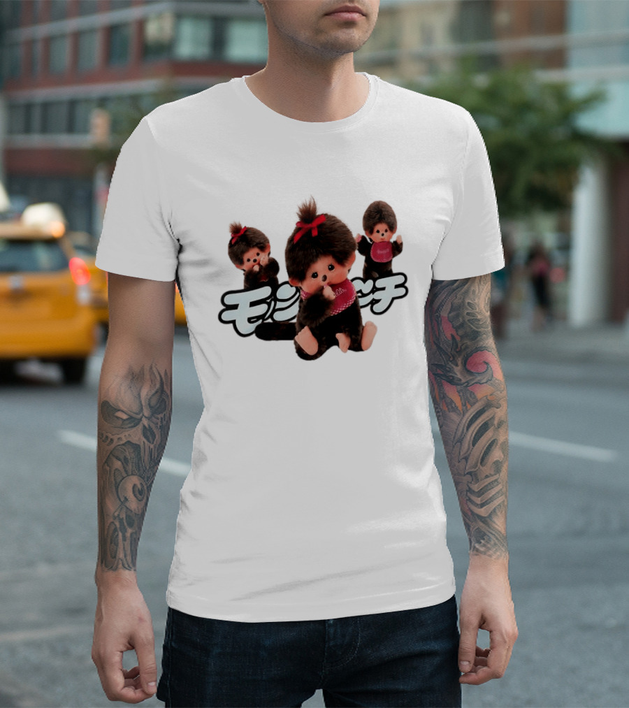Monchhichi Marat Safin Sekiguchi Iconic Character Trio T-Shirt