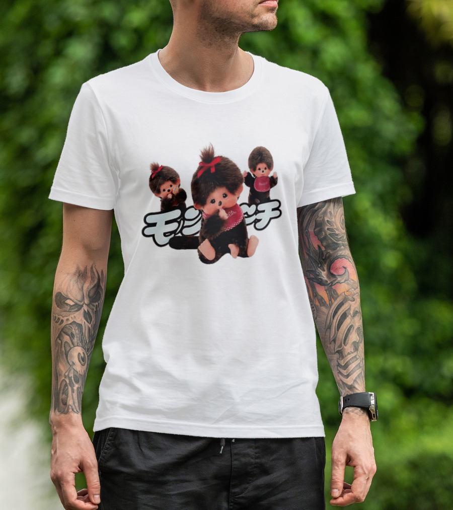 Monchhichi Marat Safin Sekiguchi Iconic Character Trio T-Shirt