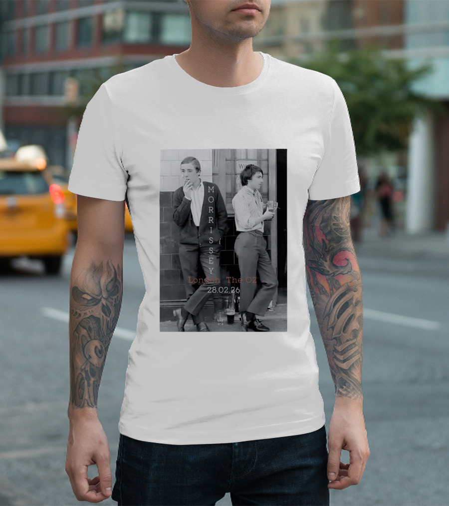Morrissey London The O2 28.02.26 T-Shirt