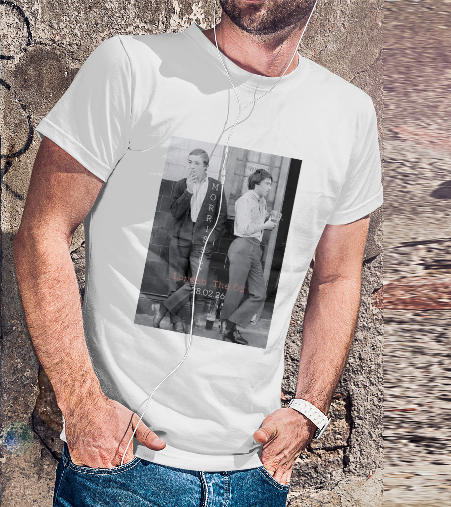 Morrissey London The O2 28.02.26 T-Shirt