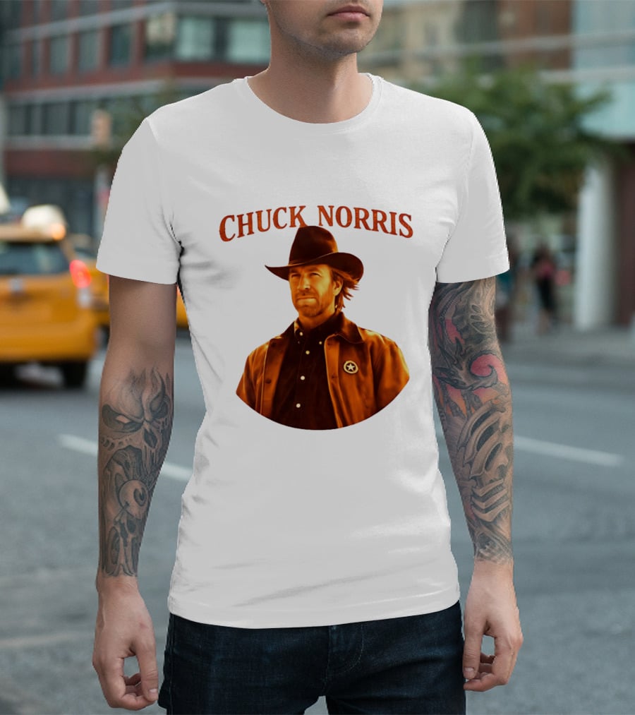 Chuck Norris Western Cowboy Legend T-Shirt