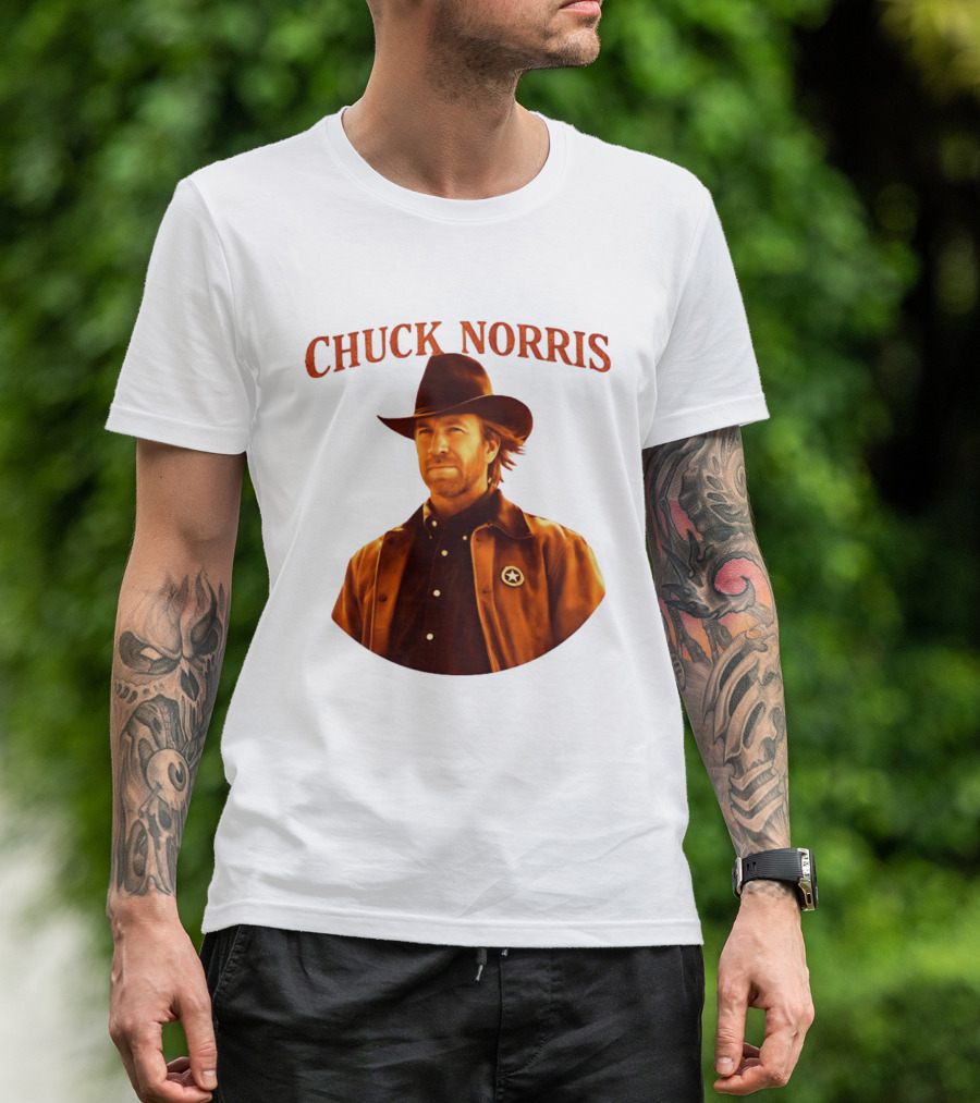 Chuck Norris Western Cowboy Legend T-Shirt