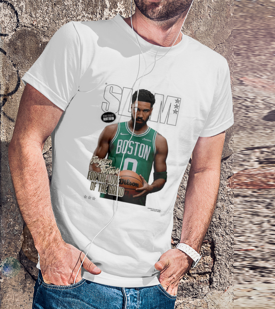 SLAM 261 Jayson Tatum Boston Celtics For The Love Of The Grind T-Shirt