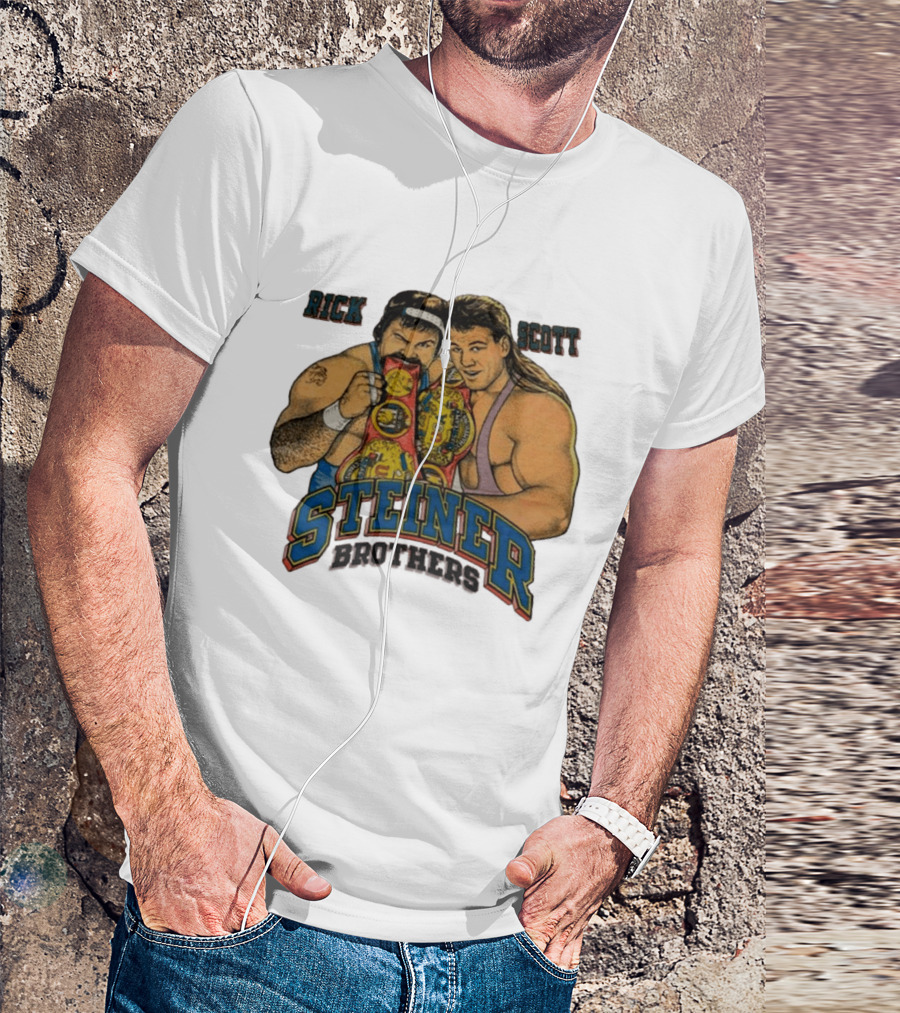 Rick Scott Steiner Brothers Wrestling Champions T-Shirt