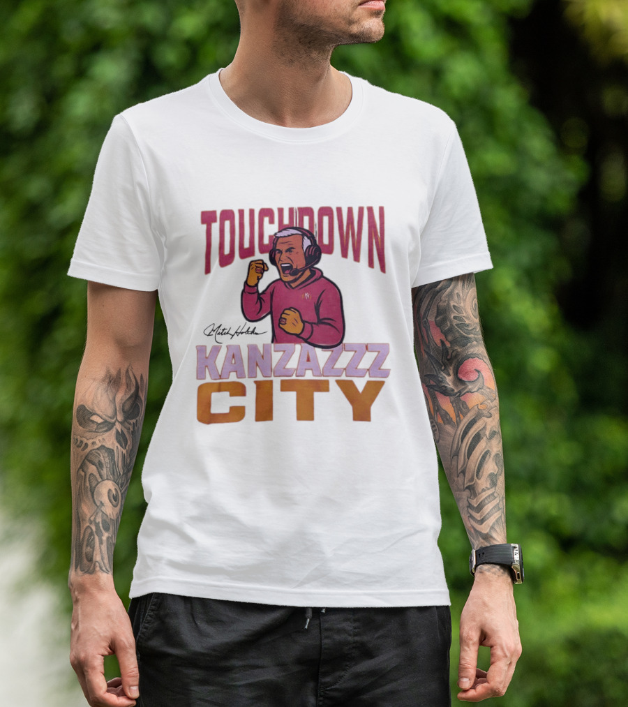 Kanzazzz City Touchdown Mitch Holthus T-Shirt