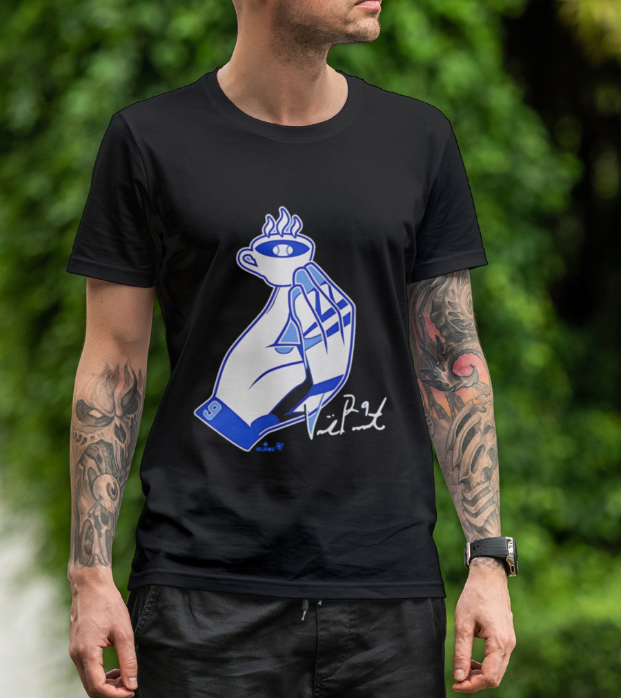 Vinnie Pasquantino Che Vuoi Espresso 9 Baseball Glove Cup Signature T-Shirt