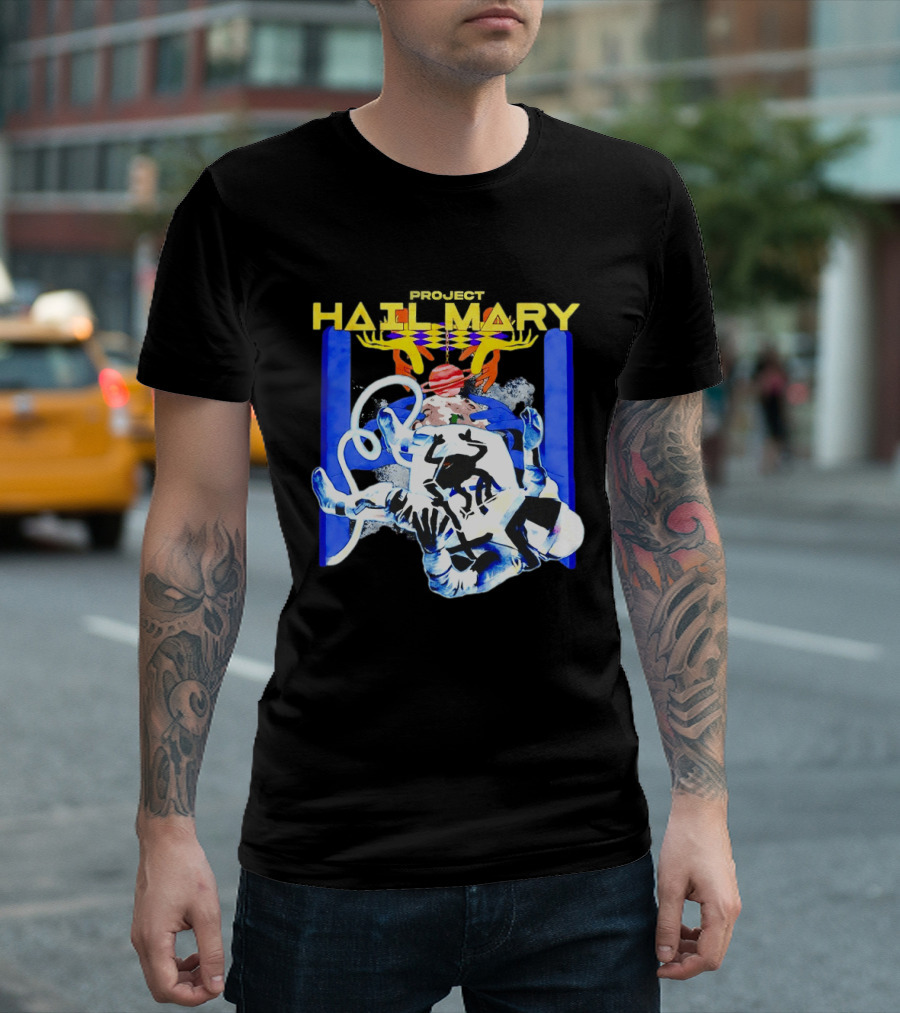 Hail Mary Sci Fi Space Adventure Book Lover T-Shirt