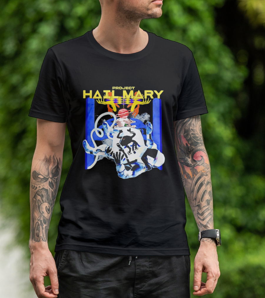 Hail Mary Sci Fi Space Adventure Book Lover T-Shirt