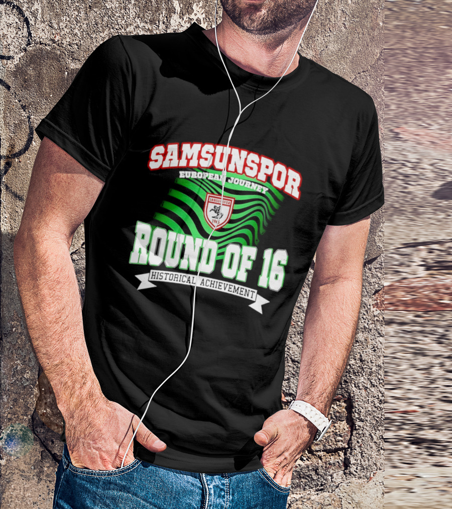Samsunspor European Journey 1965 Round Of 16 Historical T-Shirt