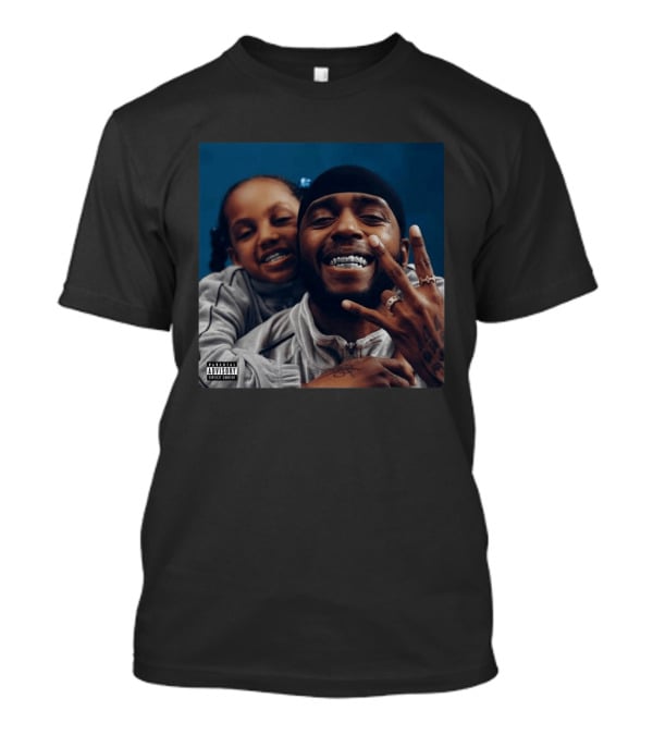 6Lack Love Is The New Gangsta Album Cover Grinning With Grillz T-Shirt
