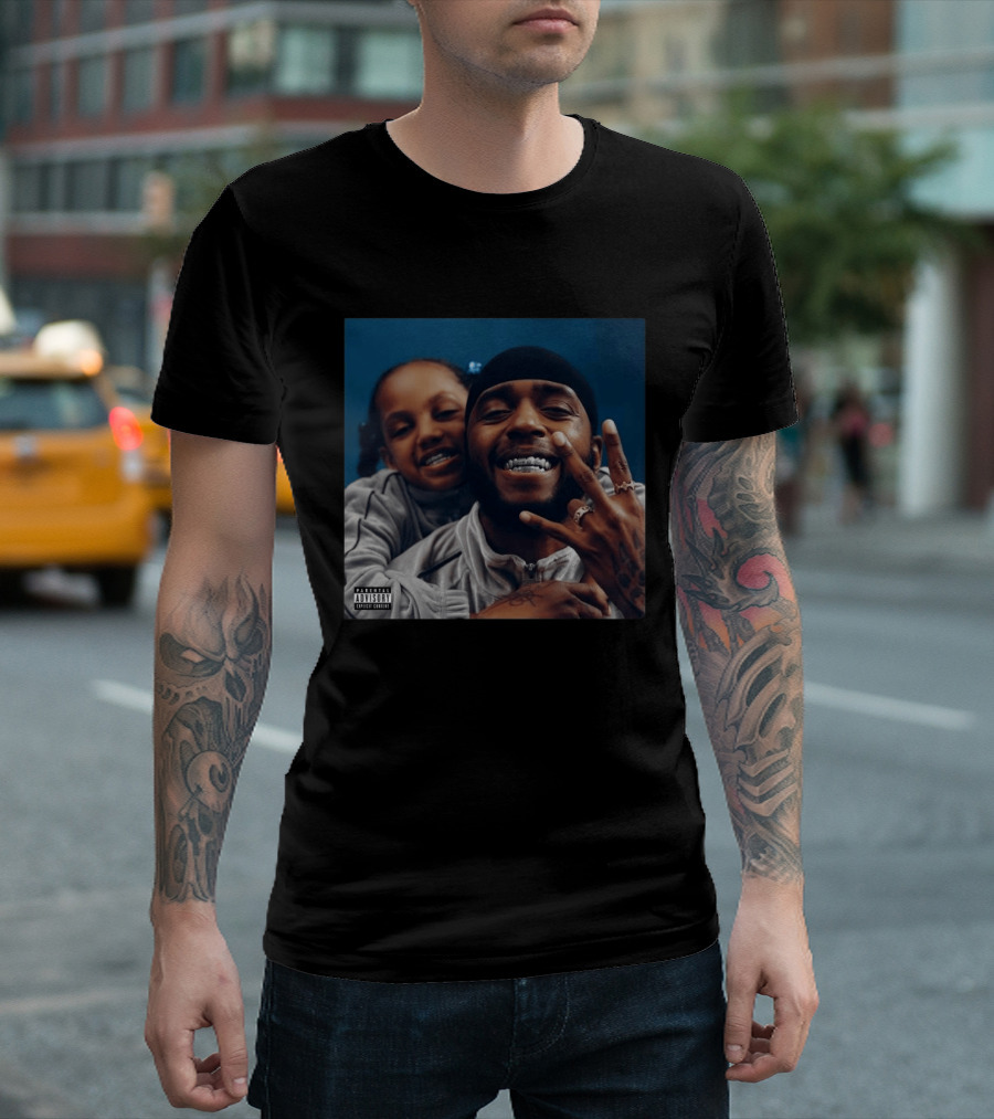 6Lack Love Is The New Gangsta Album Cover Grinning With Grillz T-Shirt
