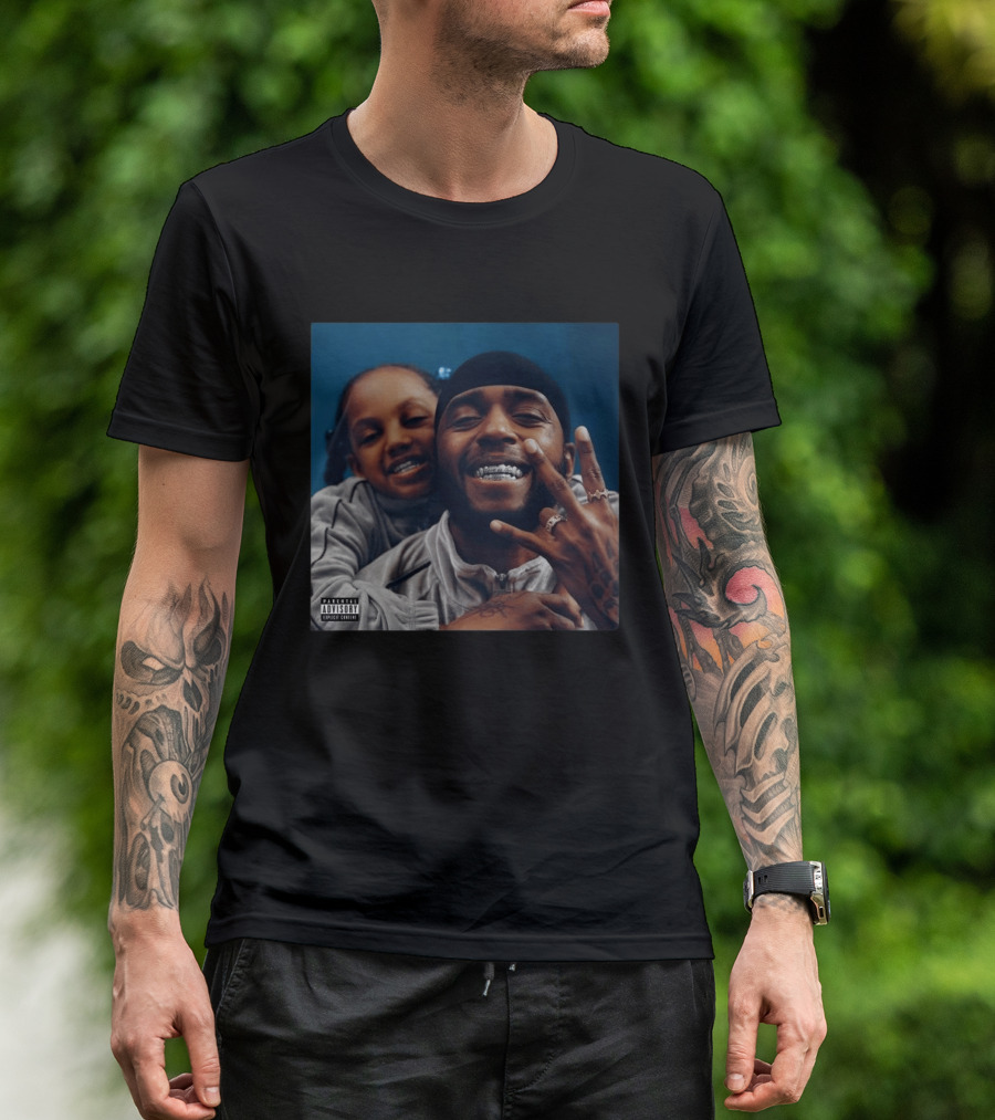 6Lack Love Is The New Gangsta Album Cover Grinning With Grillz T-Shirt