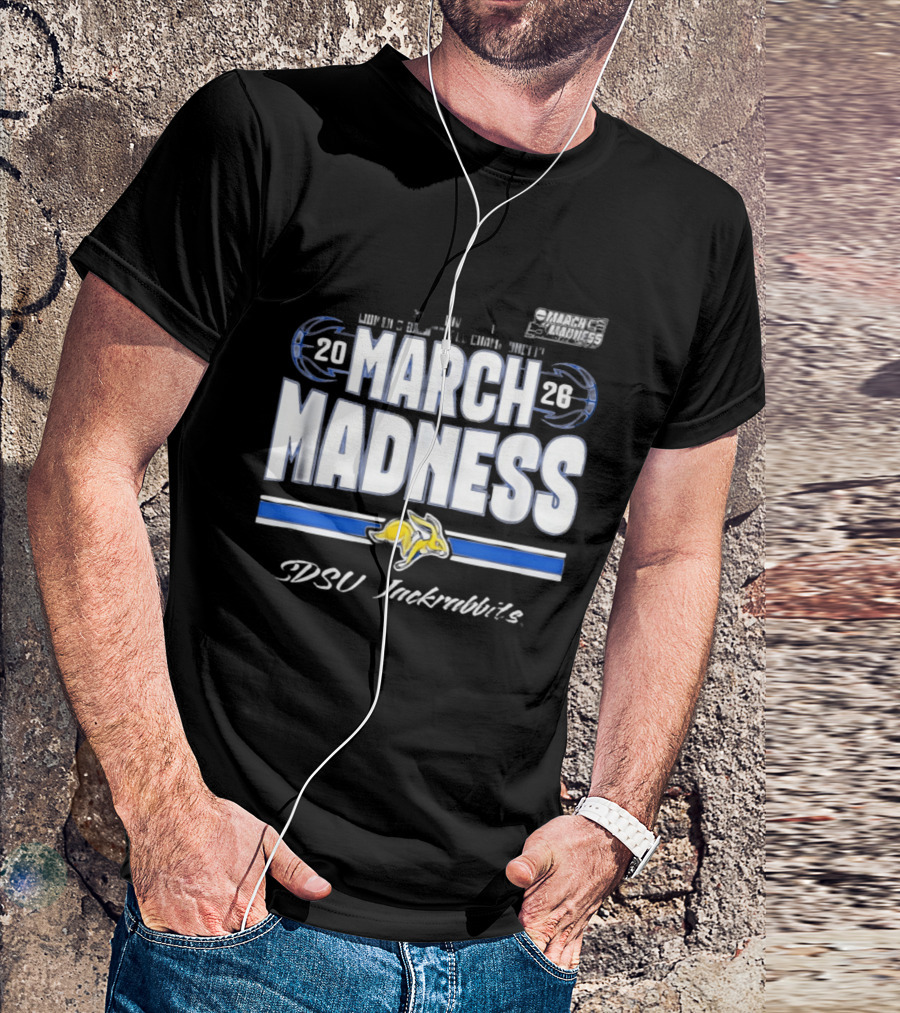 South Dakota State Jackrabbits 2026 March Madness Women's Basketball SDSU Jackrabbits T-Shirt
