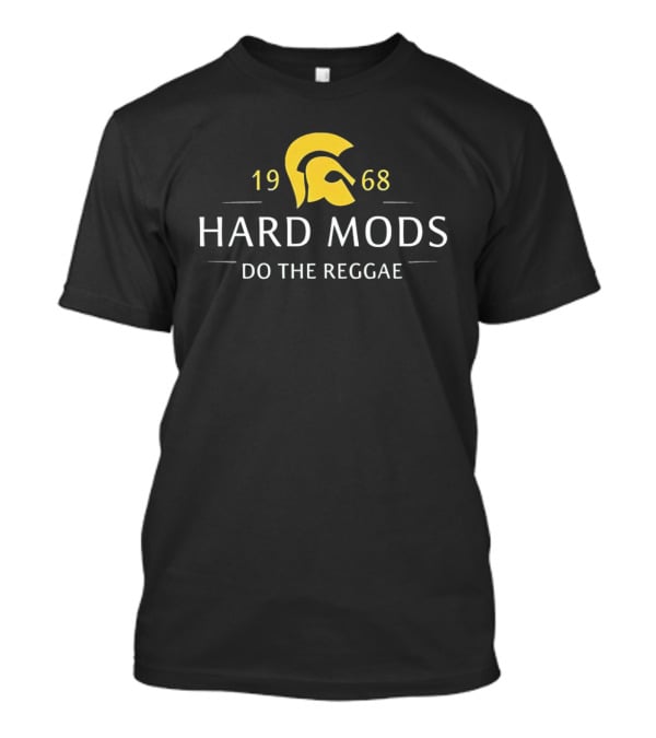 1968 Hard Mods Do The Reggae Spartan Helmet T-Shirt