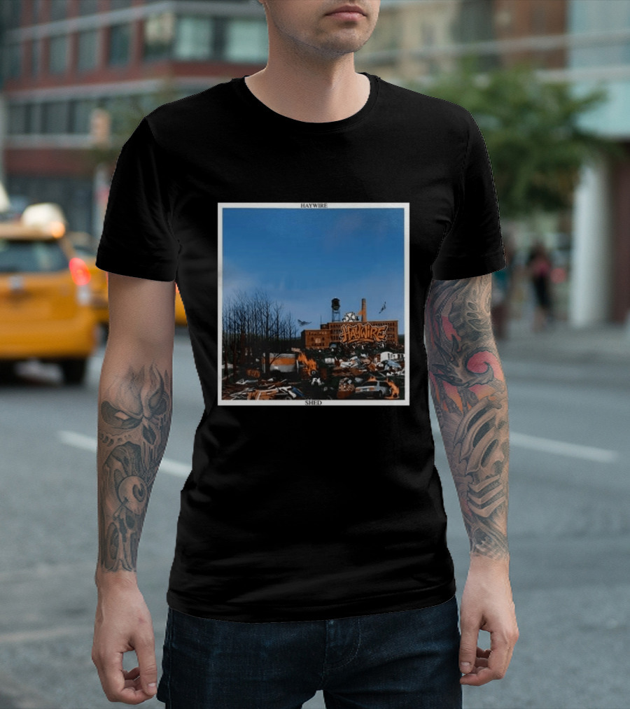 Haywire Is Your Friend Tour 2026 Shed Factory Urban Landscape T-Shirt