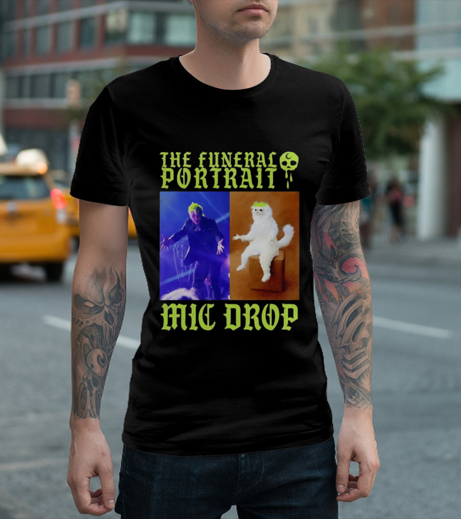 The Funeral Portrait Mic Drop T-Shirt