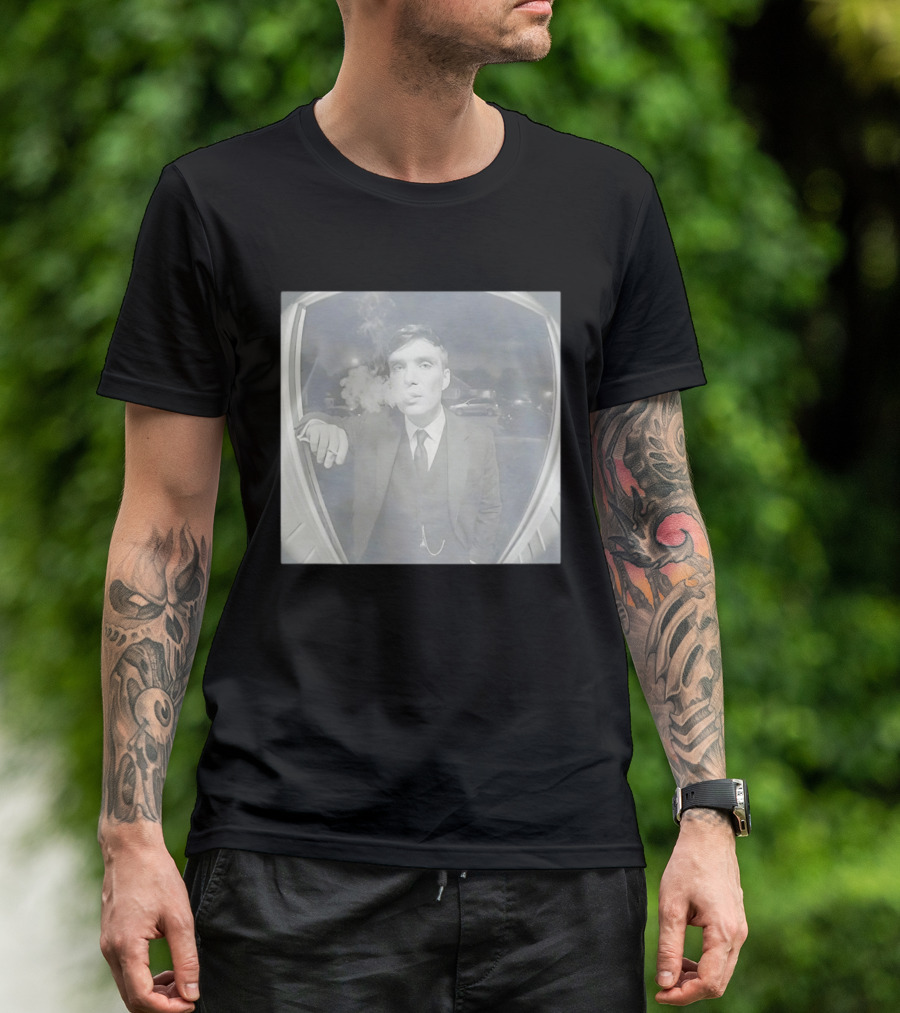 Peaky Blinders Thomas Shelby Smoking Scene T-Shirt