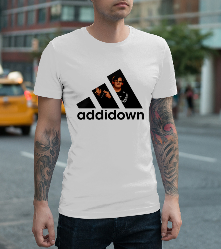 Addidown Down Syndrome Sign Language Pose T-Shirt