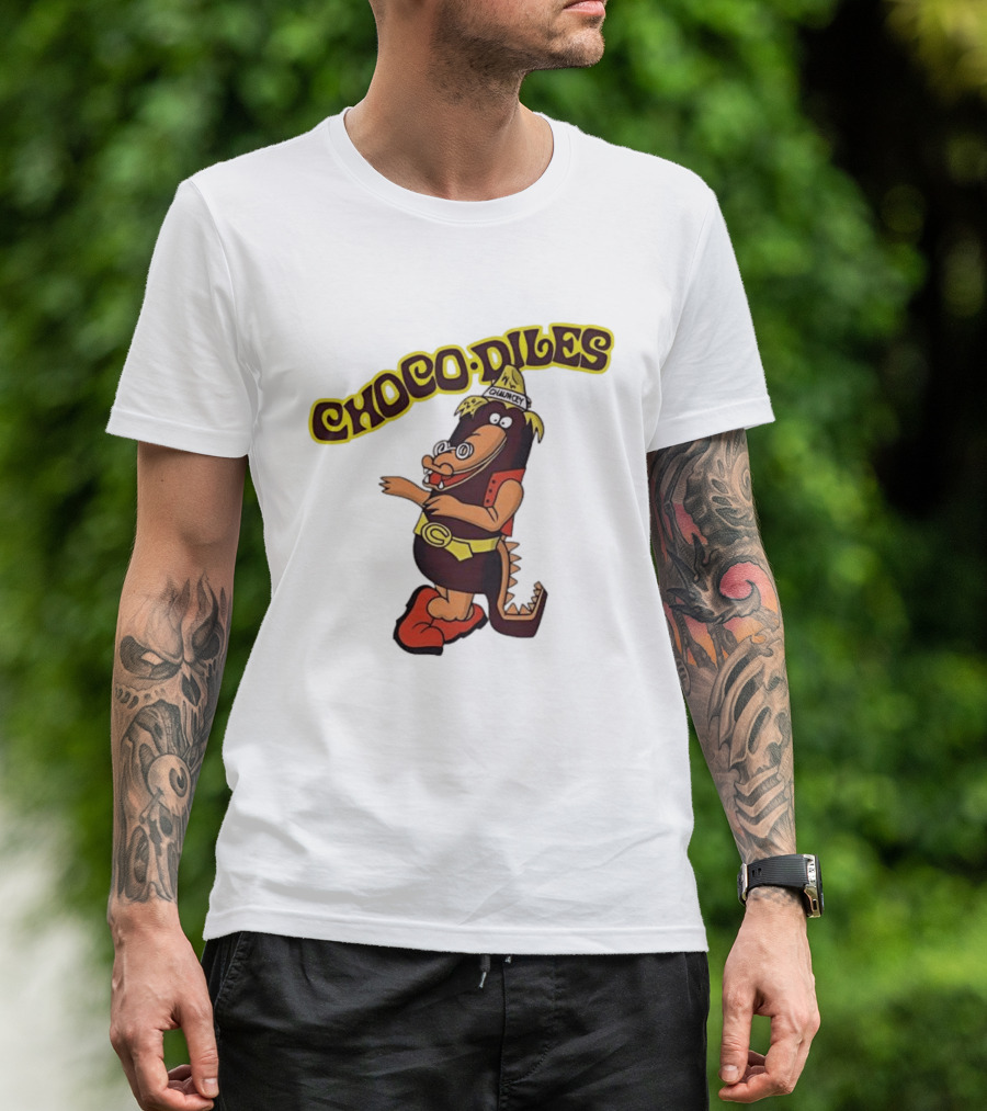 CHOCODILES Chauncey Cartoon T-Shirt