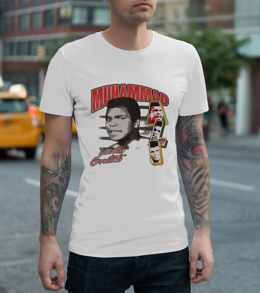 Muhammad Ali I Am The Greatest Retro Boxing Legend T-Shirt