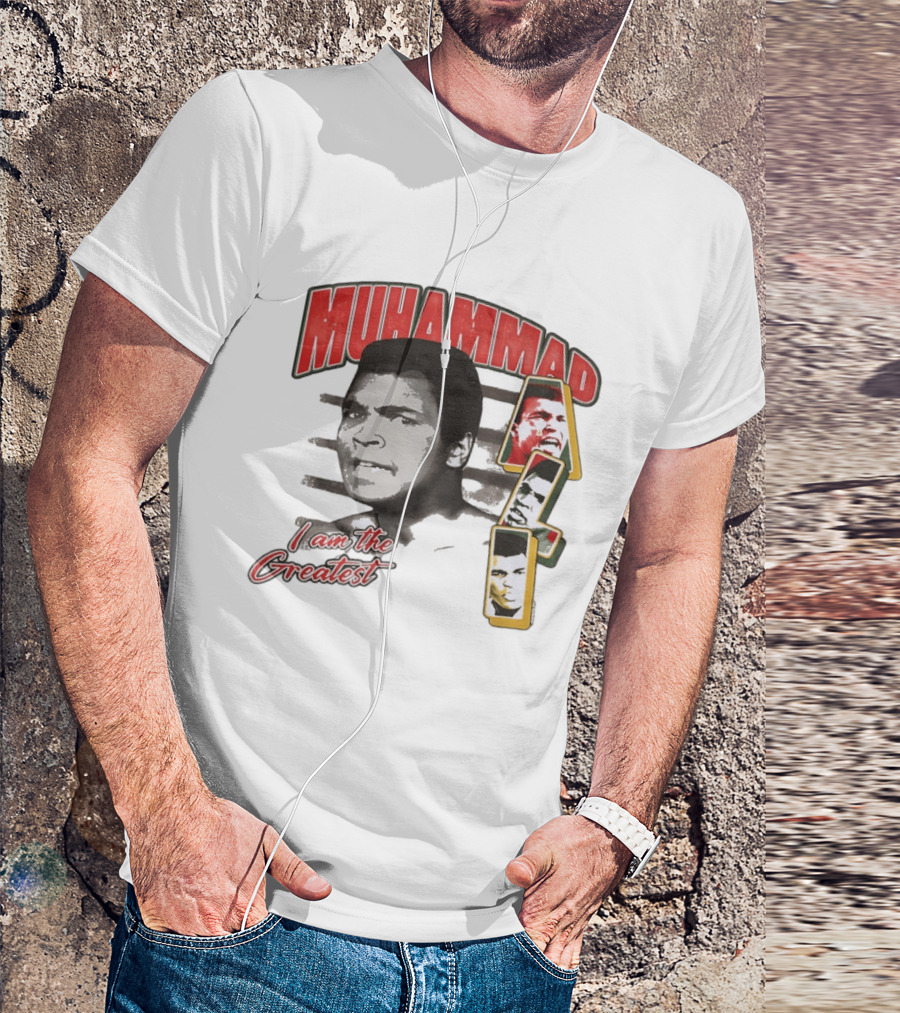 Muhammad Ali I Am The Greatest Retro Boxing Legend T-Shirt
