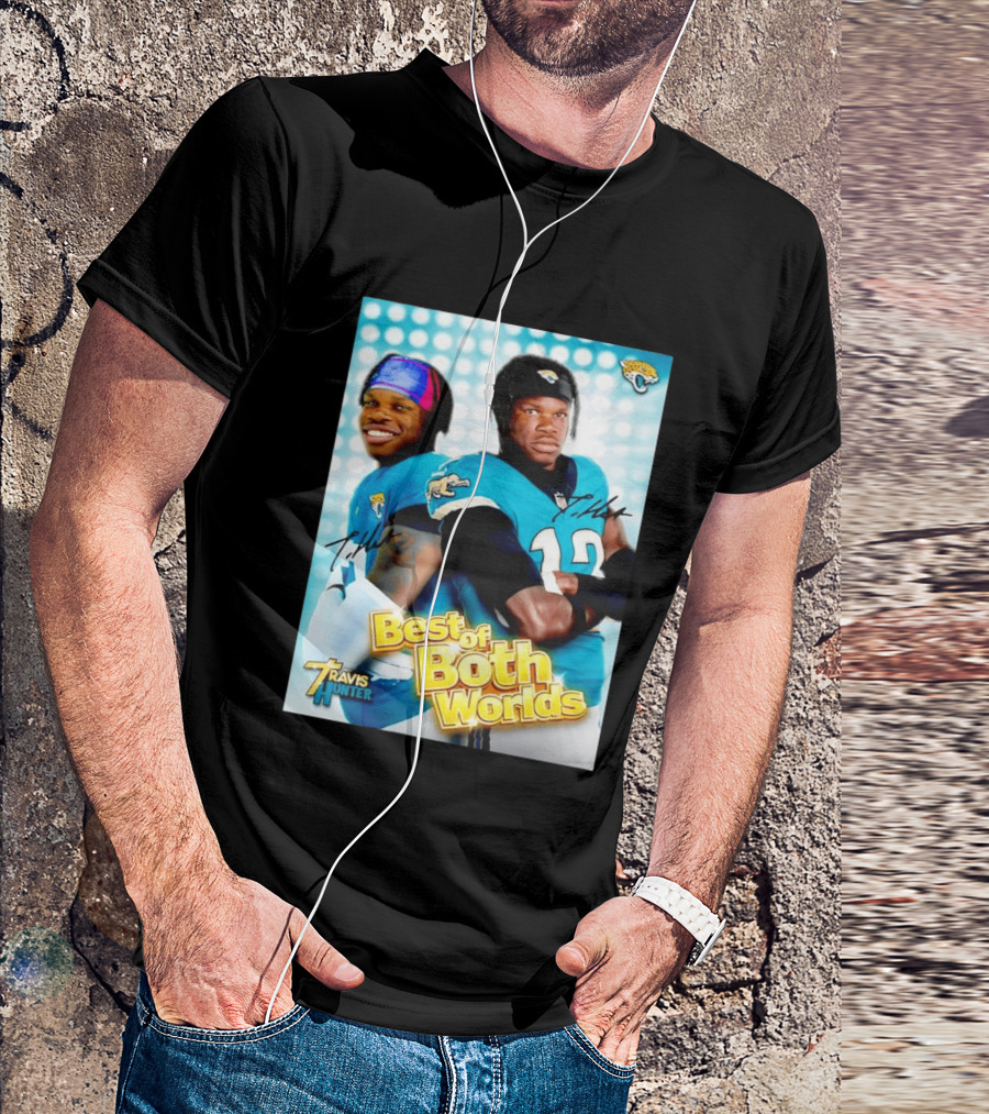 Best Of Both Worlds Travis Hunter Jacksonville Jaguars Football T-Shirt