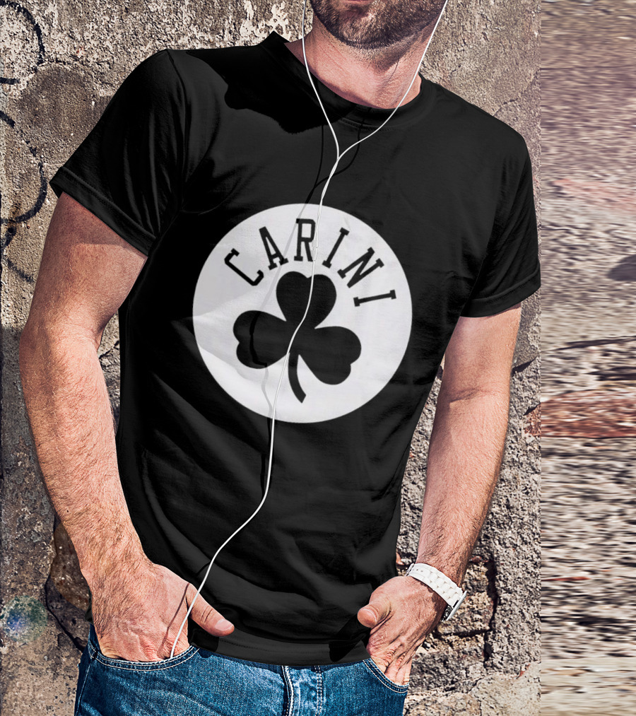Carini Clover Emblem With Shamrock T-Shirt