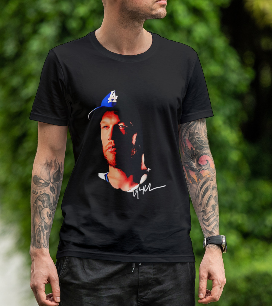 Los Angeles Dodgers Thank You Clayton Kershaw LA Cap Signature T-Shirt