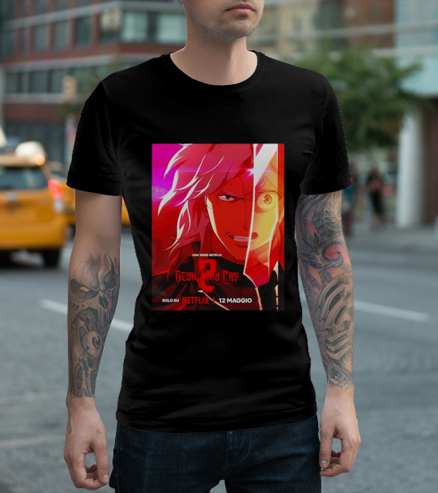 Devil May Cry Serie Netflix Solo Su Netflix 12 Maggio T-Shirt