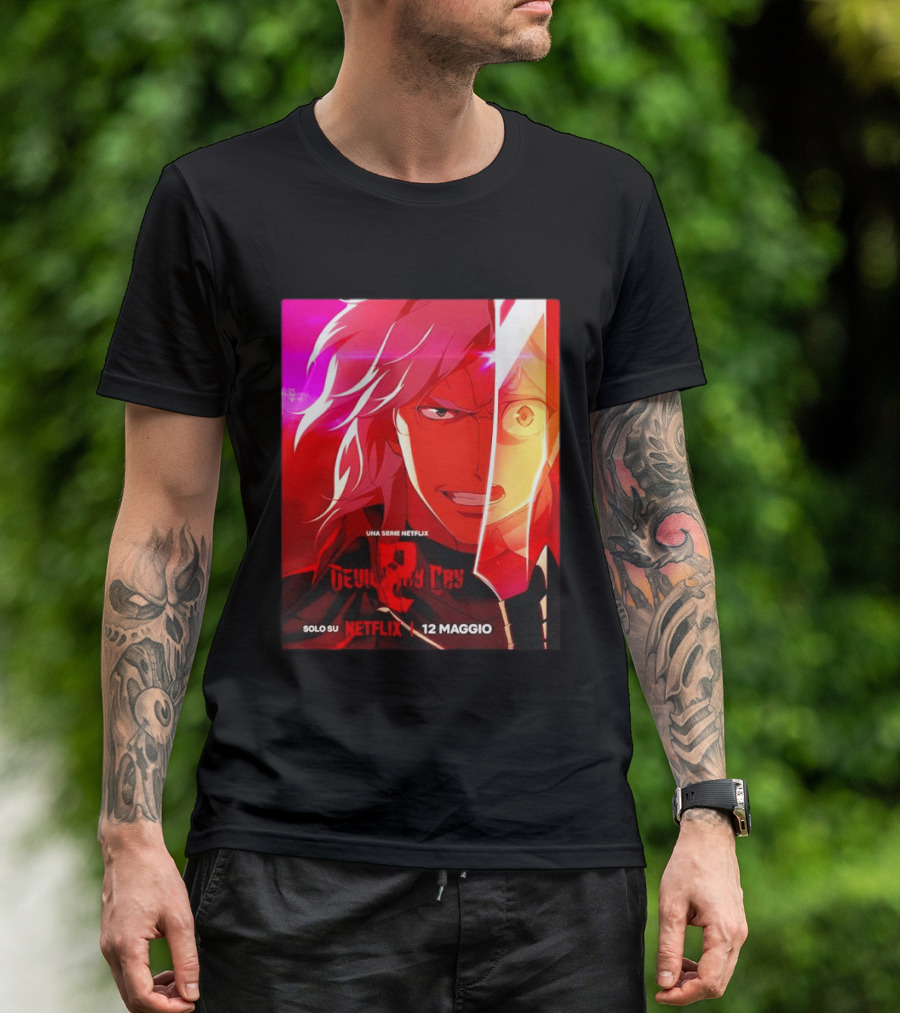 Devil May Cry Serie Netflix Solo Su Netflix 12 Maggio T-Shirt