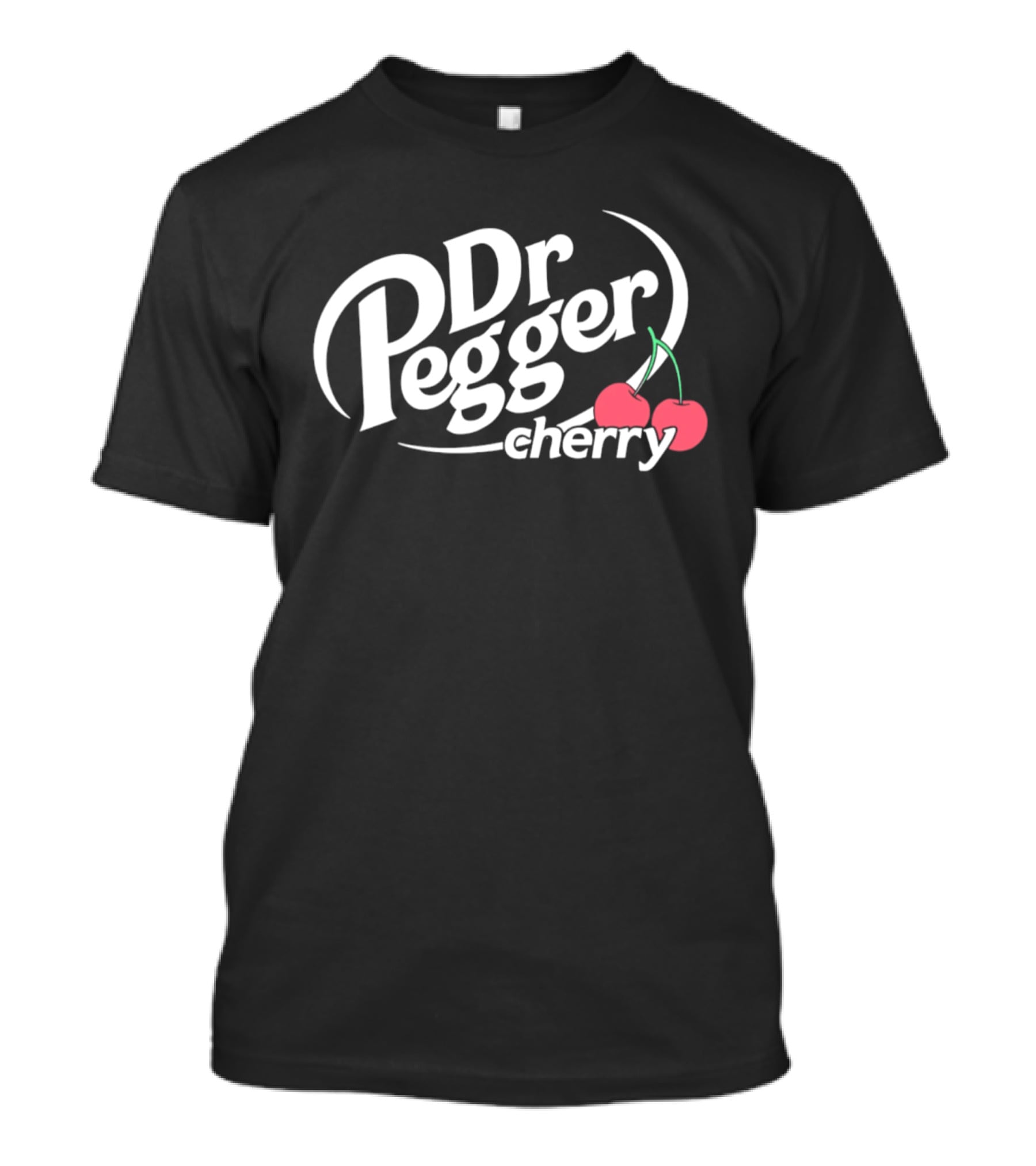 Dr Pegger Cherry Soda Parody With Cherries T-Shirt