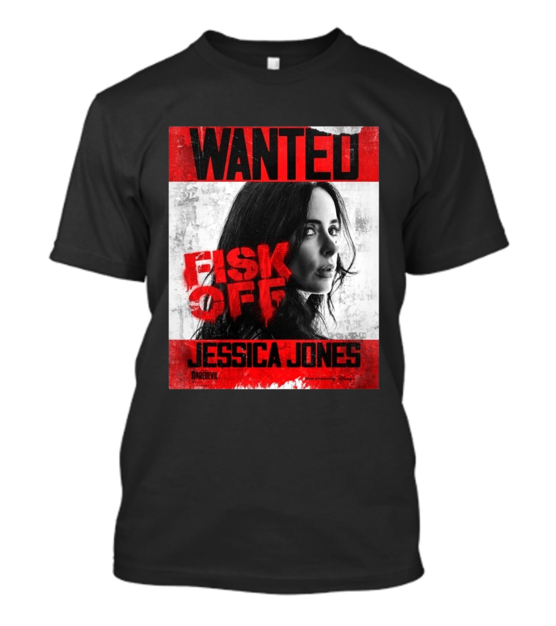 Wanted Jessica Jones Fisk Off Daredevil Born Again Season 2 T-Shirt