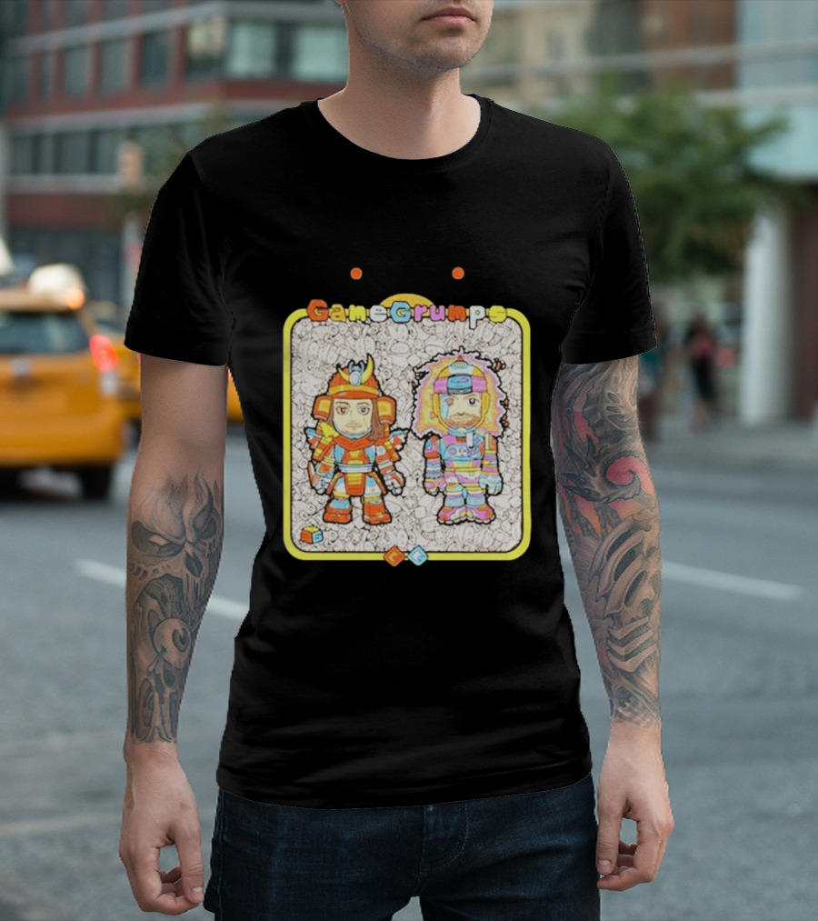 Game Grumps X 326 Collaboration Colorful Characters T-Shirt