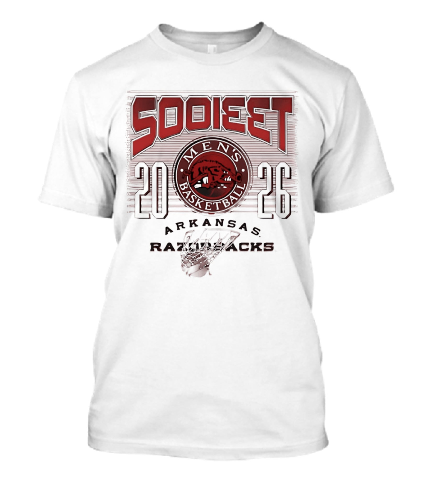 Arkansas Razorbacks 2026 SooiEet Men's Basketball T-Shirt