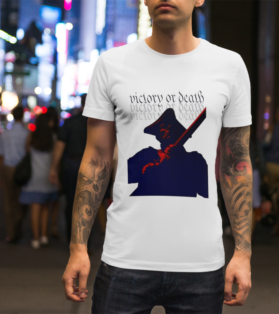 Patriot 250 Victory Or Death Revolutionary Soldier T-Shirt