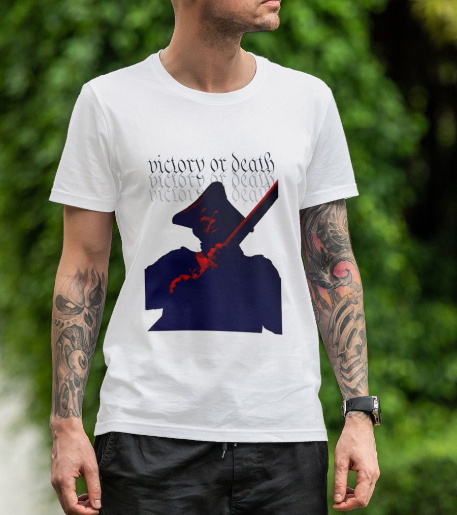 Patriot 250 Victory Or Death Revolutionary Soldier T-Shirt