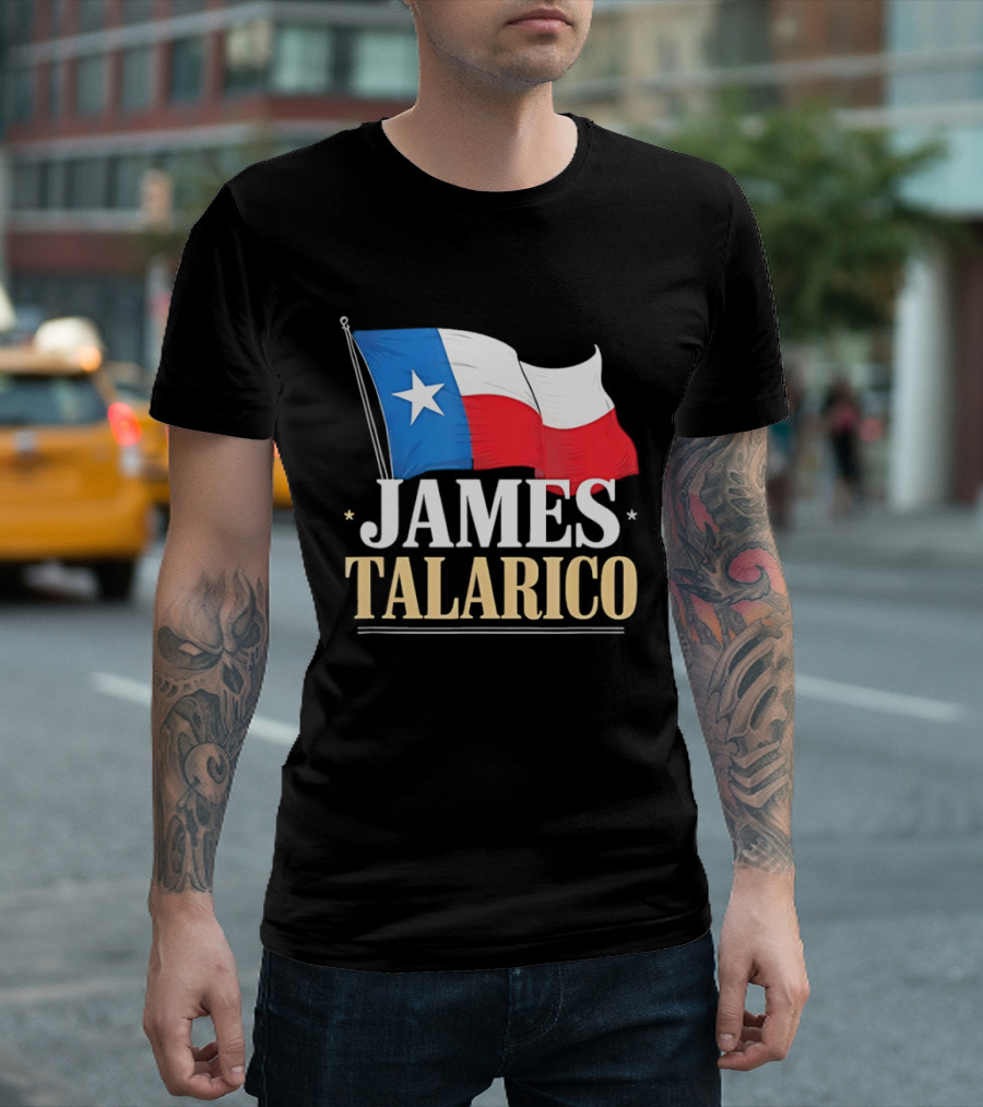 James Talarico Texas Flag Democrat Political T-Shirt