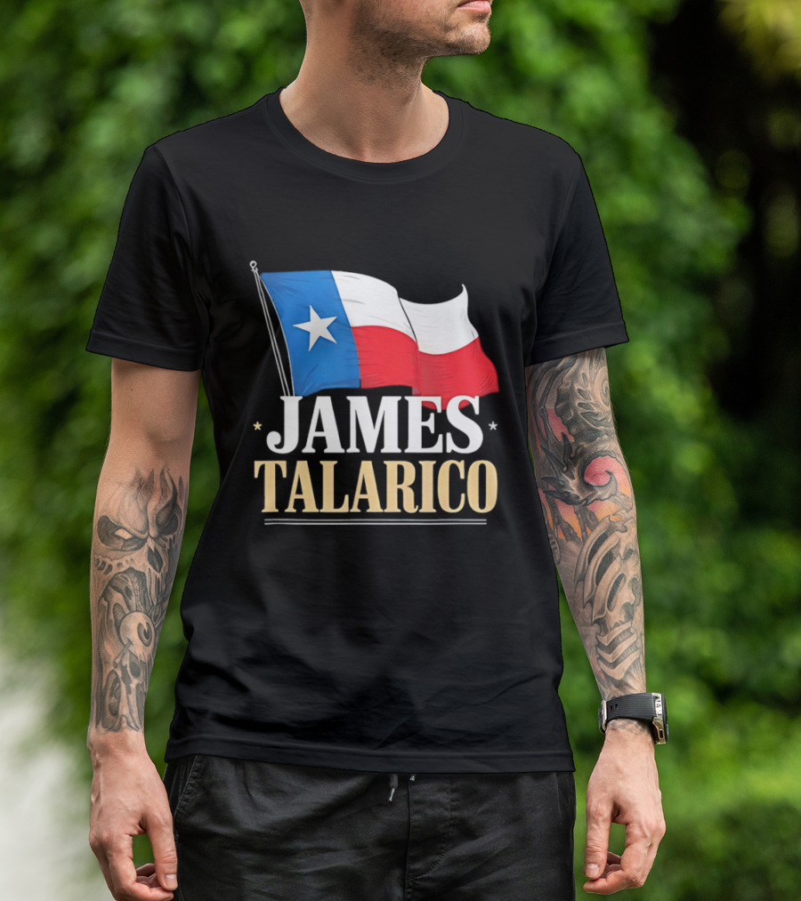 James Talarico Texas Flag Democrat Political T-Shirt