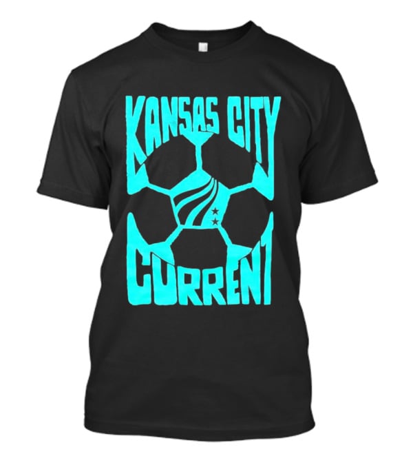 Kansas City Current NWSL Soccer Ball Kansas City Current T-Shirt