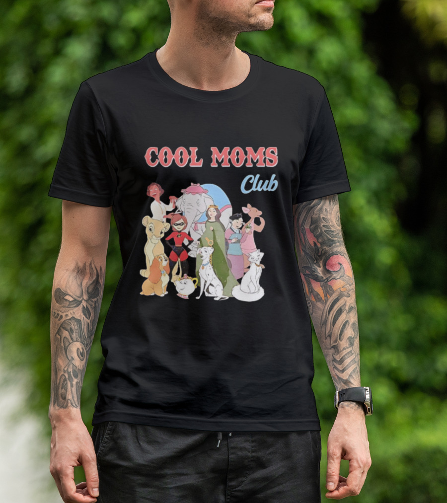 COOL MOMS CLUB Disney Characters T-Shirt
