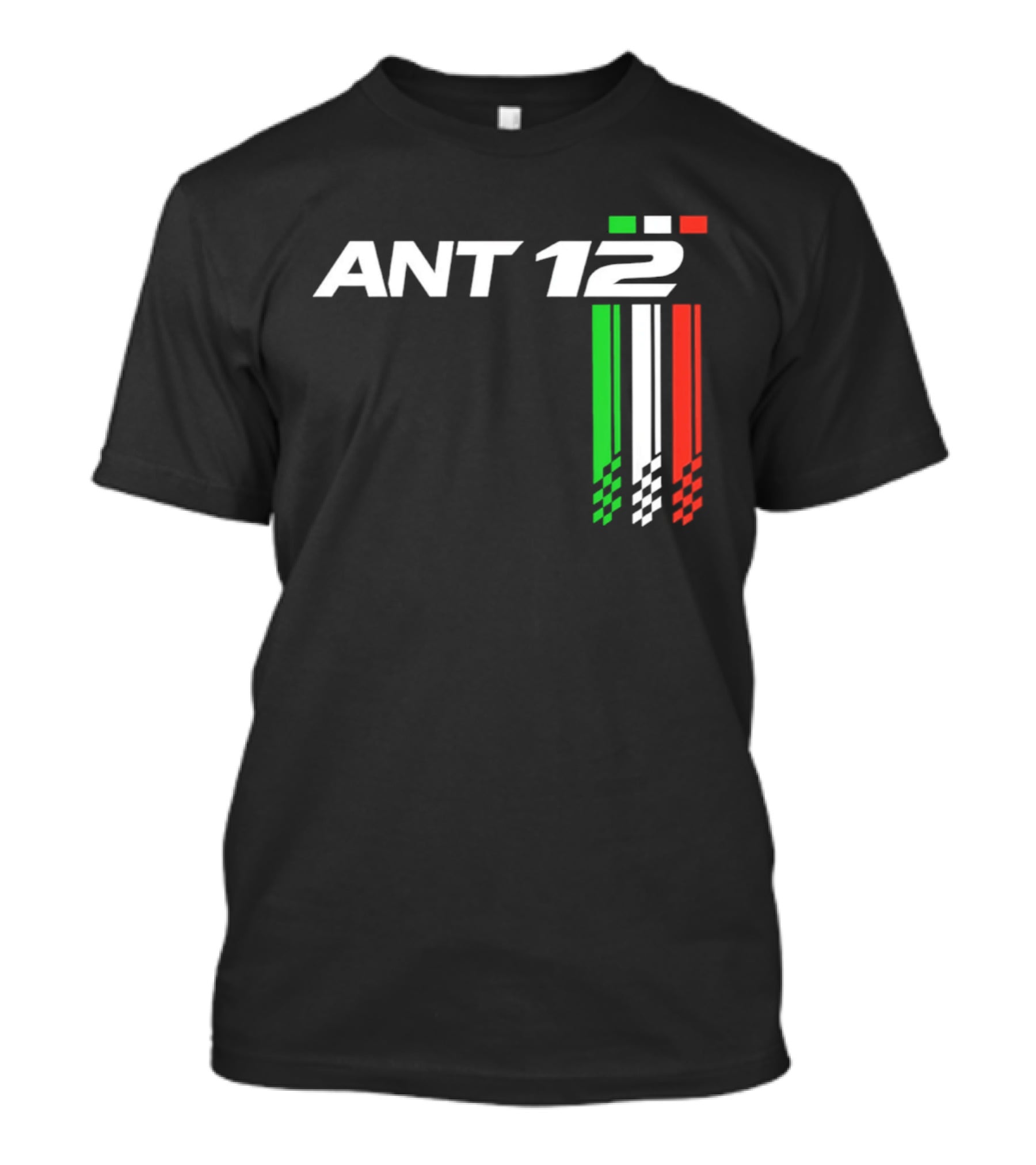 ANT 12 Italians Drive Tricolor Racing T-Shirt