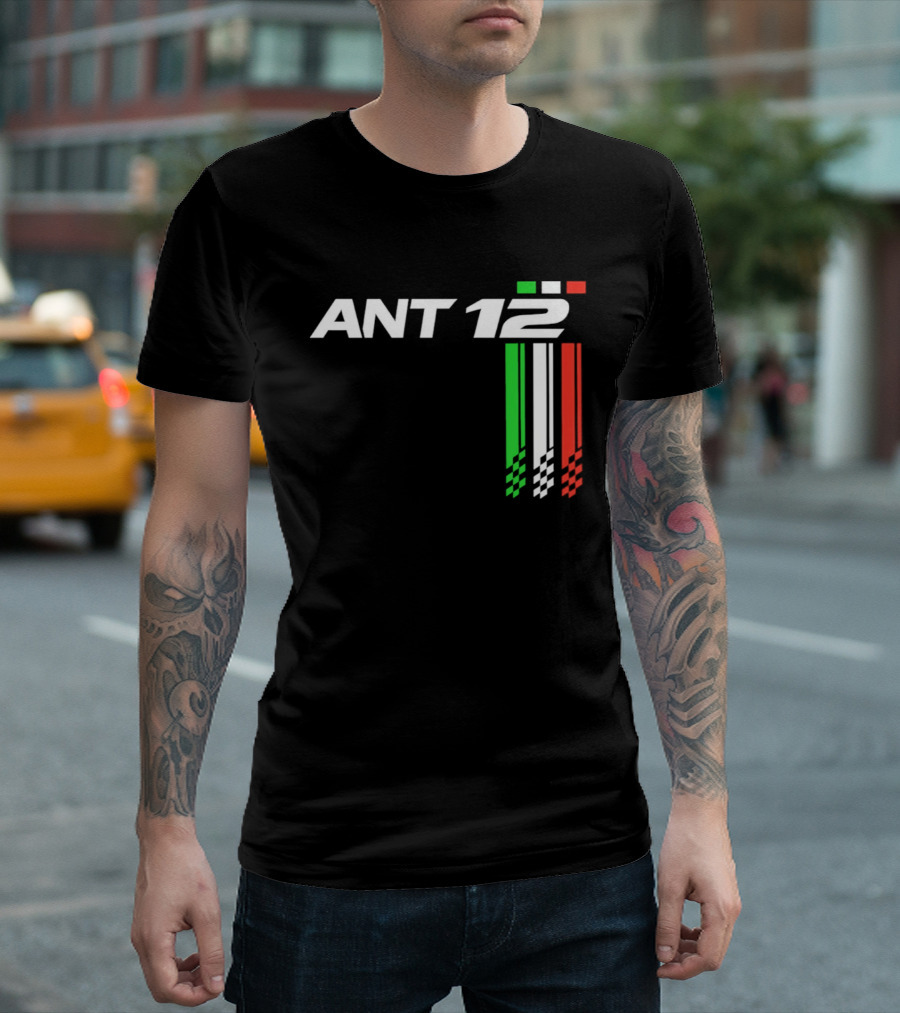 ANT 12 Italians Drive Tricolor Racing T-Shirt