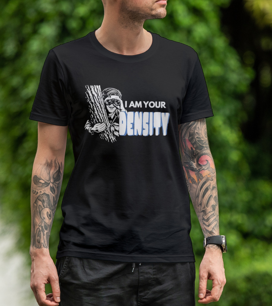 I Am Your Density Retro Style Woodpecker T-Shirt