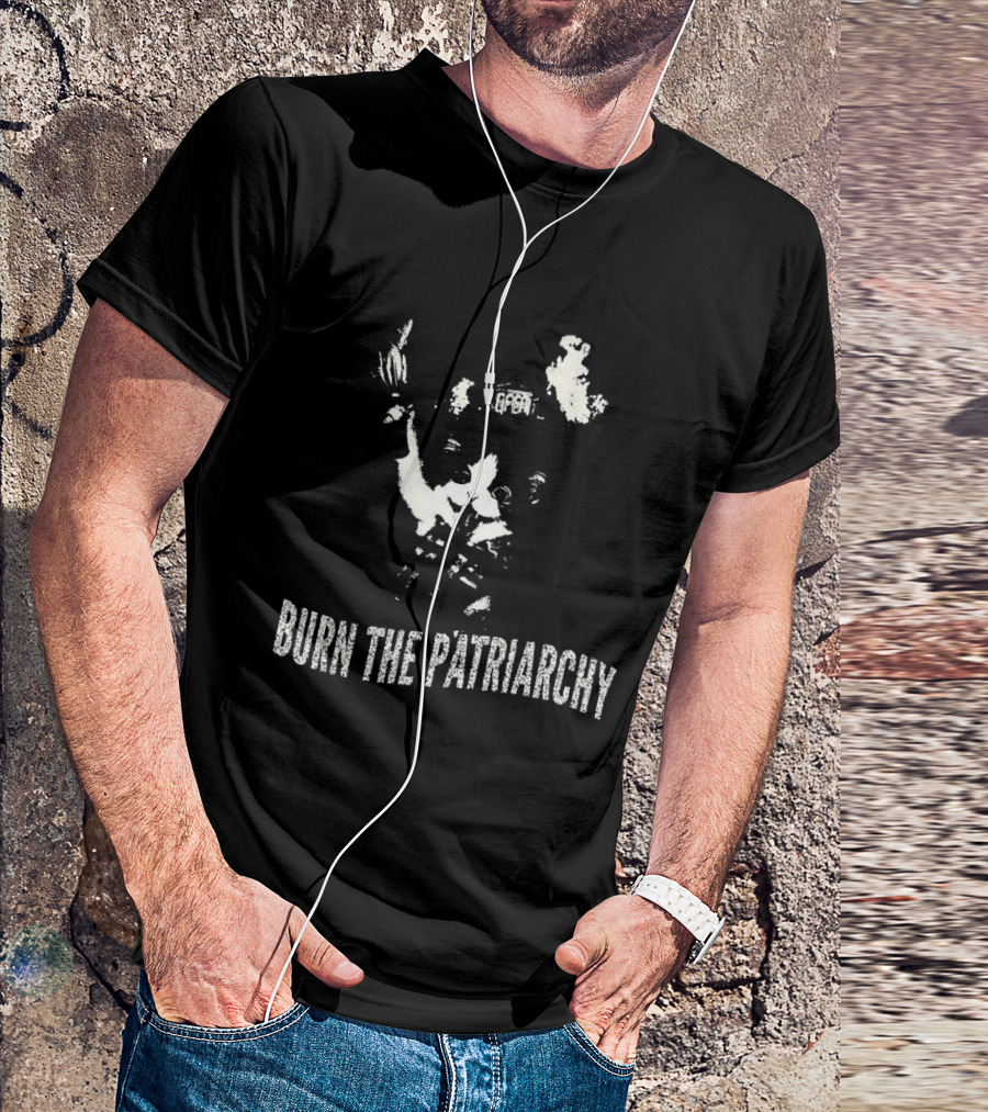 Cat Burn The Patriarchy Uplift Feminism Revolution Empowerment T-Shirt