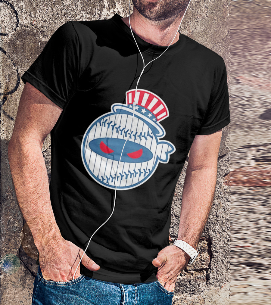 New York Yankees Pitching Ninja Baseball T-Shirt